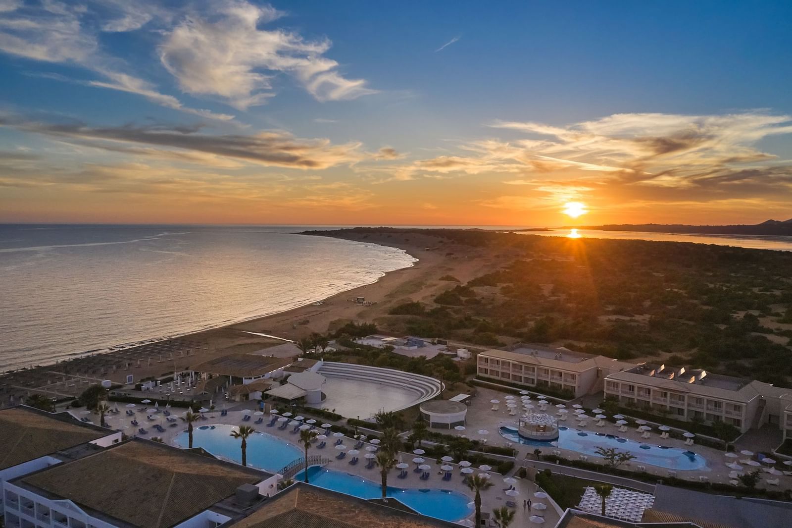 sandy-beach-sunset